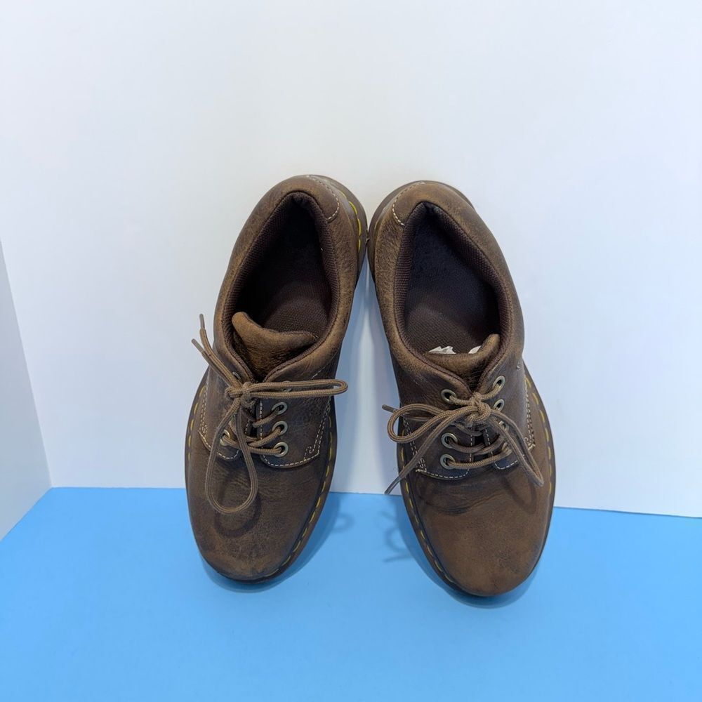 Dr. Martens AWO04 11290 Men's brown Leather Casual Work Shoes lace up S US 11 M - Picture 15 of 17